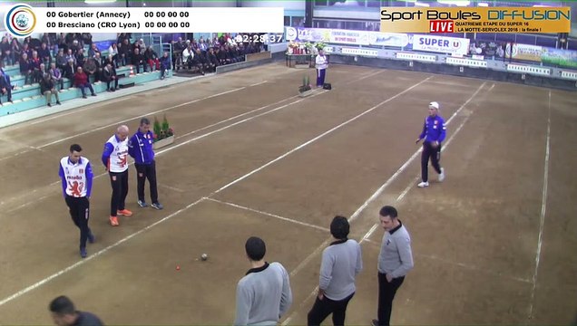 Finale, quatrième étape du Super 16 masulin, saison 2018-2019, La Motte-Servolex 2018