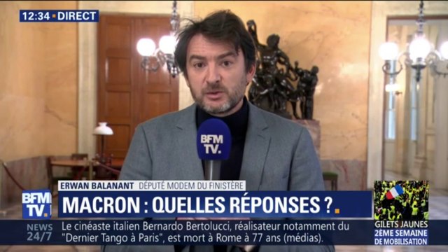 La colère des gilets jaunes est légitime , assure un député MoDem du Finistère