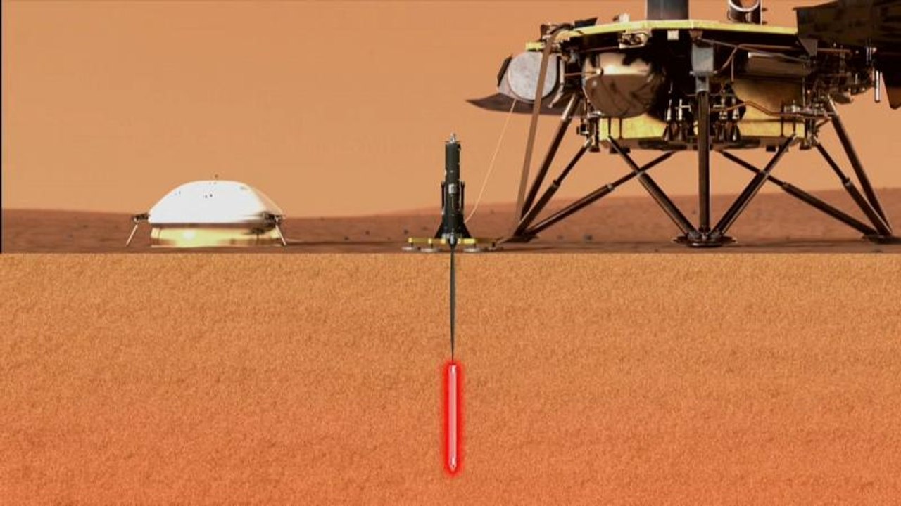 NASA: 'InSight' soll geologische Aktivität auf dem Mars untersuchen