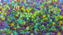 DIY How To Make Orbeez Magic Growing Water Ball Toys Learn Colors Slime