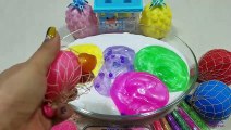 MIXING RANDOM THINGS INTO FLUFFY SLIME!! RELAXING SLIME WITH BALLOONS