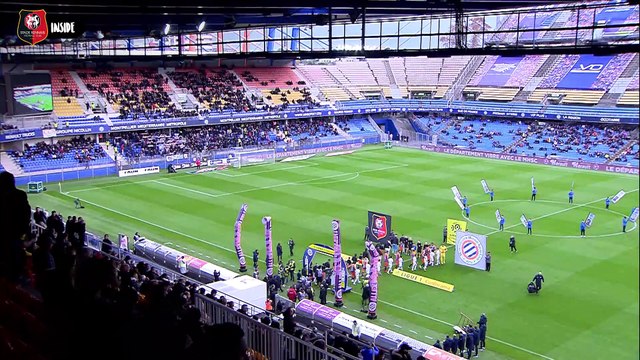 Inside J14. Montpellier / Stade Rennais F.C.