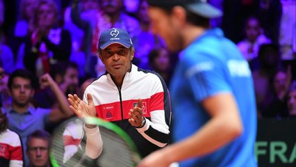 Noah: "C'est fini le tennis pour moi"