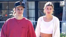 Justin Bieber Dances To Selena Gomez's Wolves At Hockey Game With Hailey Baldwin
