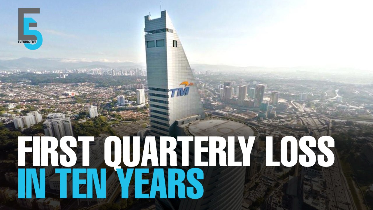 EVENING 5: TM’s first quarterly loss in a decade