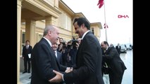 İstanbul- Cumhurbaşkanı Erdoğan, Katar Emiri ile Bir Araya Geldi