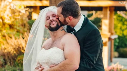 Hilarious Video of Groom Surprised by Seeing Best Man in His Bride's Dress