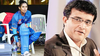 மிதாலி ராஜ் விவகாரம் : சோகத்தை பகிர்ந்த சவுரவ் கங்குலி