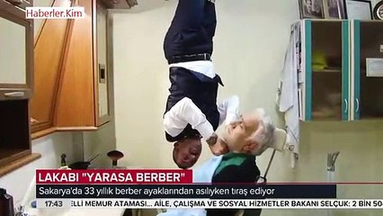 Yarasa berber, görenleri hayrete düşürüyor