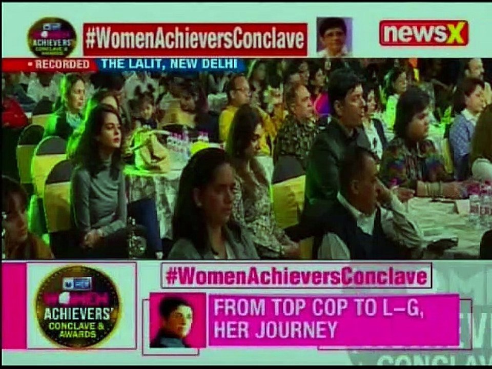 Celebrating women achievers on NewsX: Kiran Bedi says, today's women are empowered