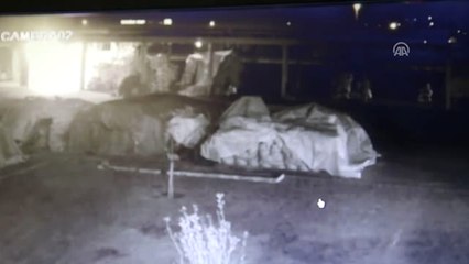 Market Soygunu Güvenlik Kamerasında