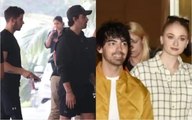 Sophie Turner, Joe Jonas reach Mumbai for Priyanka Chopra-Nick Jonas wedding