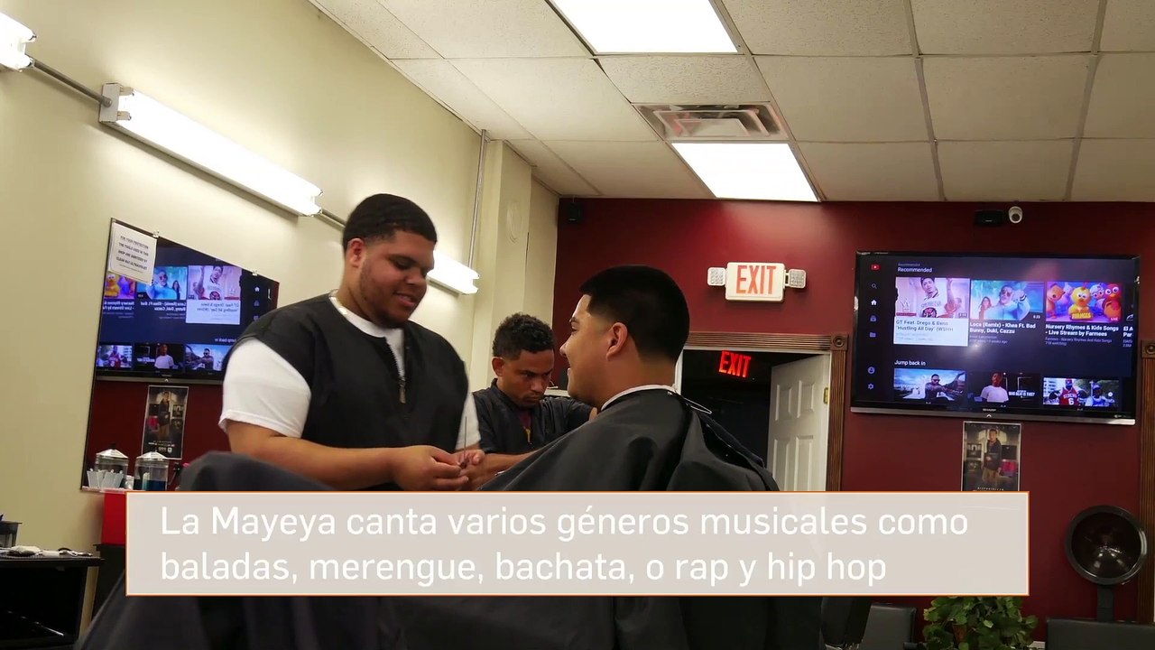 "La mayeya", el barbero del rap