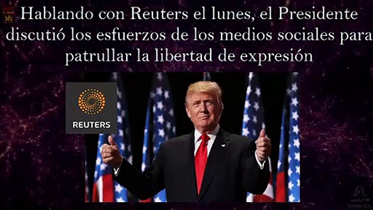 Donald Trump se Dirige Contra la Censura en Internet