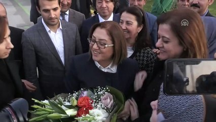 Fatma Şahin'i duygulandıran karşılama - GAZİANTEP