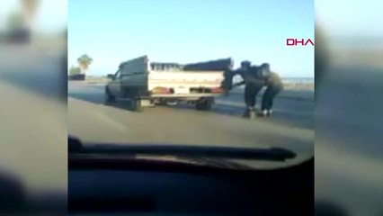 Mersin Tehlikeli Yolculuk Kameralara Yansıdı