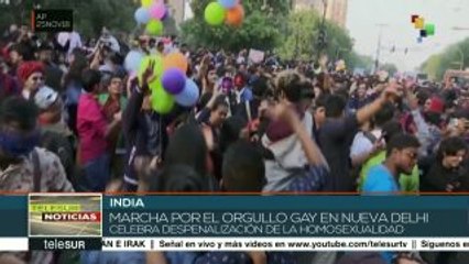 India: personas LGBTI celebran la despenalización de la homosexualidad