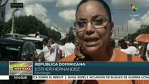 Dominicanos rechazan con marcha la violencia contra las mujeres