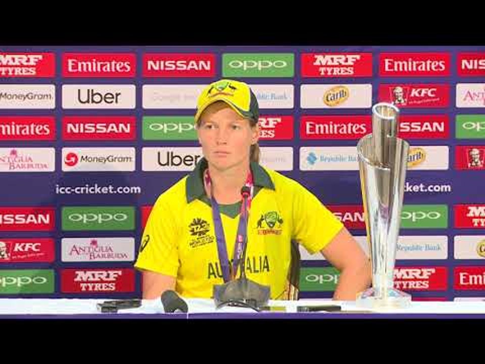 ICC WWC T20 2018  Australian captain Meg Lanning – post finale press conference