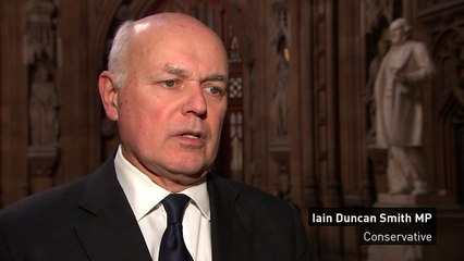 Iain Duncan Smith won't support Brexit deal