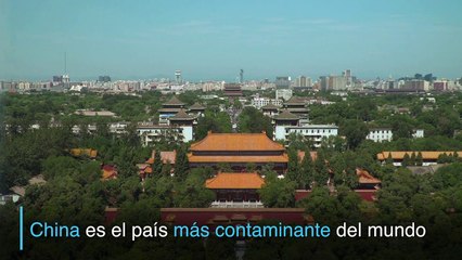 Pekín, antes y después de la polución