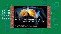 [P.D.F] Essentials of Mechanical Ventilation, Third Edition by Robert Kacmarek