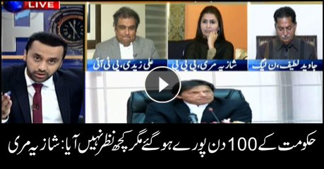 Govt's 100 days completed but no significant work seen: Shazia