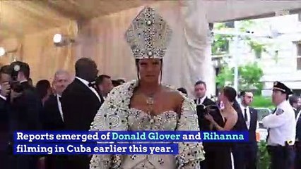 Donald Glover Premieres Trailer for Film With Rihanna