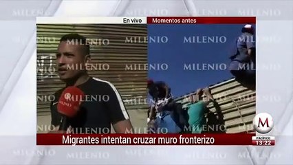 Es una estrategia, muchos están cruzando por otro lado: migrante