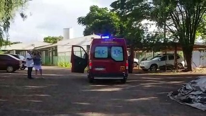 Menino de 11 anos fica ferido após ser atropelado