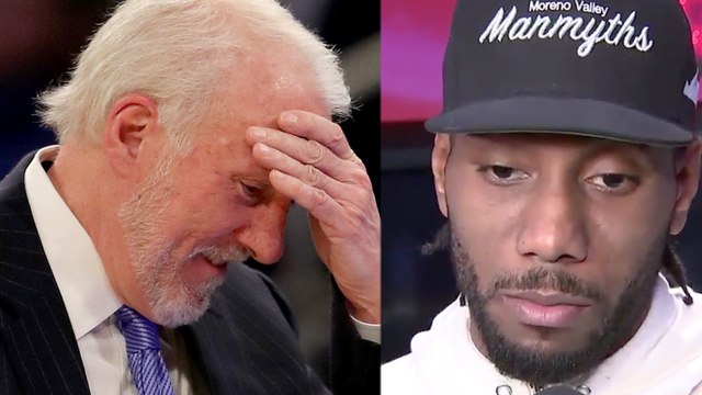 Kawhi Leonard Claps Back at Gregg Popovich Claiming He Wasn’t A Leader