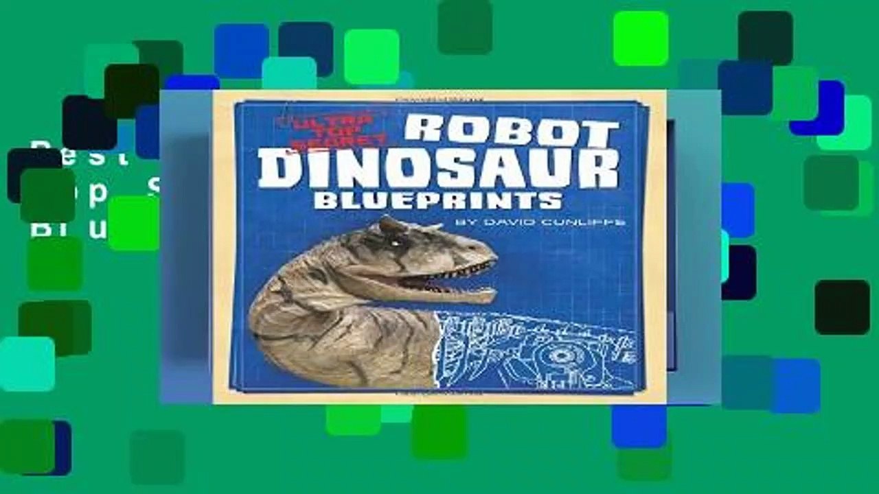 Best product  Ultra Top Secret Robot Dinosaur Blueprints