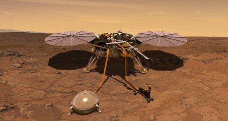 Download Video: NASA'nın InSight Uzay Aracı Mars'a Resmen Ayak Bastı!