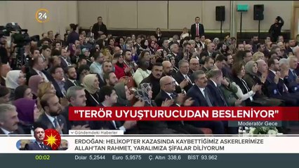 Başkan Erdoğan: Terör uyuşturucudan besleniyor