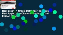 Best product  Oracle Database 11g Oracle Real Application Clusters Handbook, 2nd Edition (Oracle