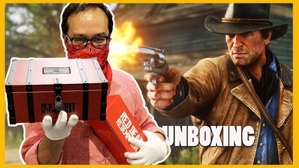 Red Dead Redemption 2 : notre UNBOXING du Coffre Métallique Collector + Press Kit