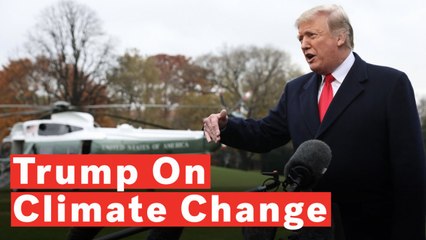 Tải video: Trump Rejects Climate Change Report By His Own Administration: 'I Don't Believe It'