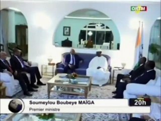 ORTM/Visite de travail du premier ministre Soumeylou Boubèye Maïga en Cote d’Ivoire