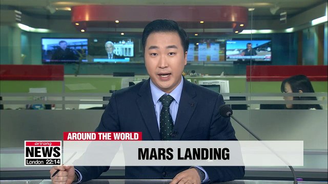 NASA lands Insight space probe on Mars