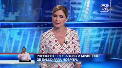 Presidente solicitó Ministerio de salud dar abono para hospital