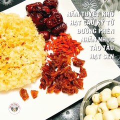 Cách nấu CHÈ NẤM TUYẾT HẠT SEN ngon bổ dưỡng giải nhiệt | Nauankhongkho.vn