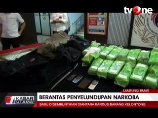 Polisi Gagalkan Penyelundupan Sabu 31,6 Kg  dari Thailand