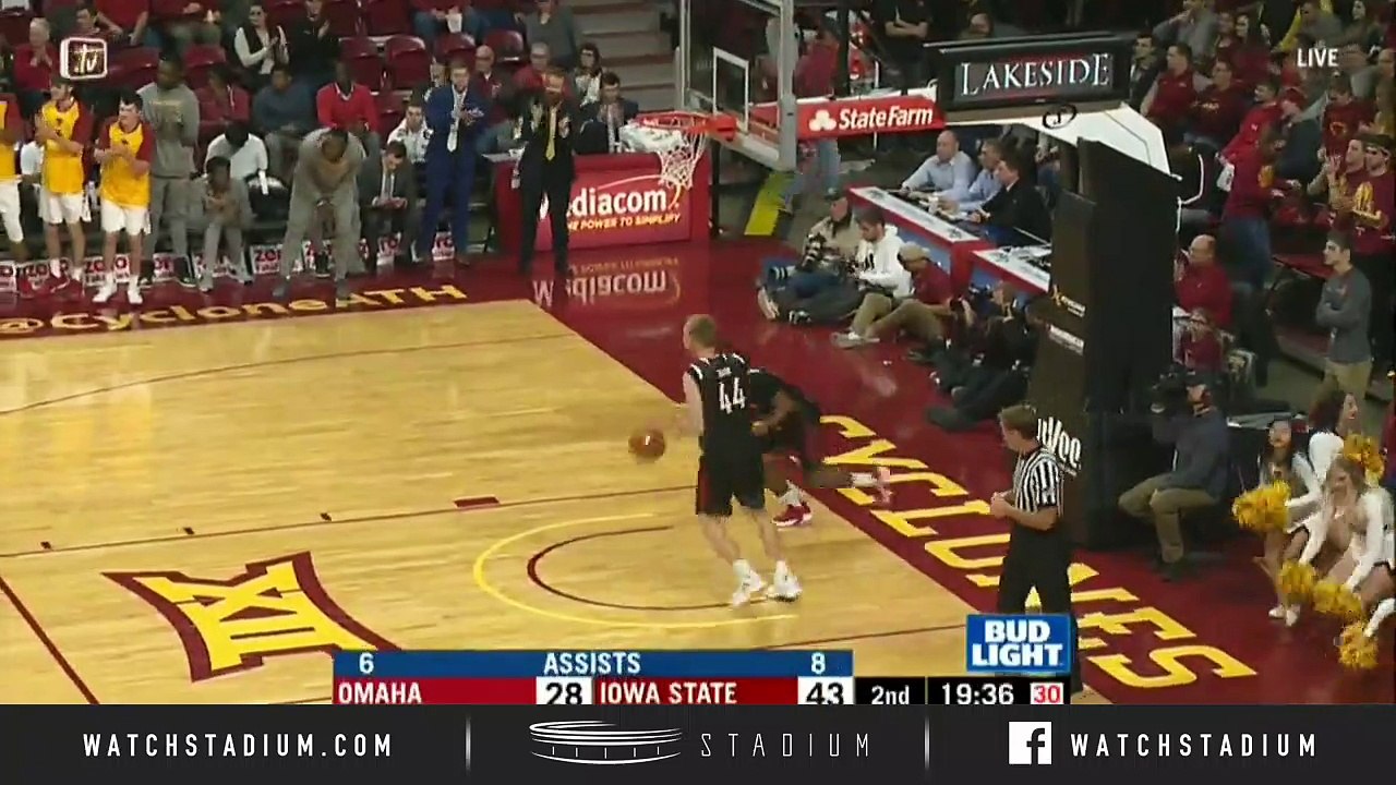 Omaha vs. Iowa State Basketball Highlights (2018-19)