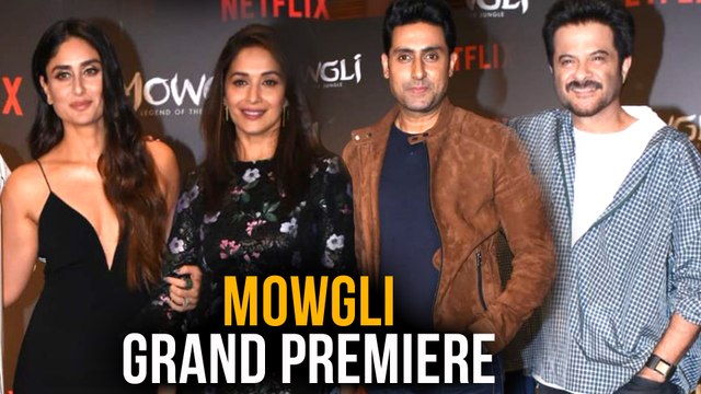 UNCUT- Christian Bale, Kareena, Madhuri, Abhishek, Anil At Netflix’s Mowgli Full Press Conference