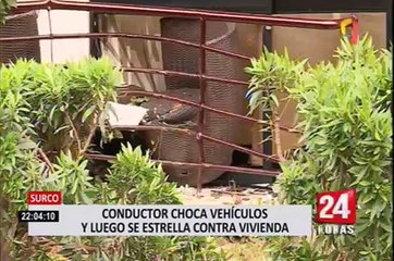 Surco: dueños de vivienda afectada tras choque de auto aún no reciben ayuda
