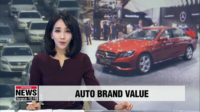 Mercedes-Benz tops auto brand list in S. Korea, BMW slides to 4th after engine fires