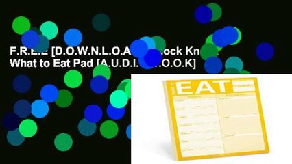 F.R.E.E [D.O.W.N.L.O.A.D] Knock Knock What to Eat Pad [A.U.D.I.O.B.O.O.K]