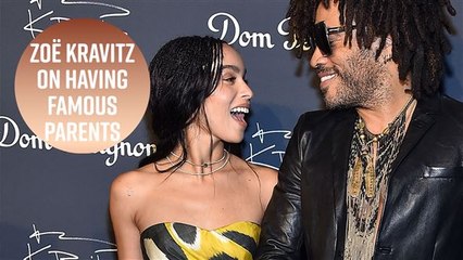 Zoë Kravitz felt pressured because of her ‘cool parents’