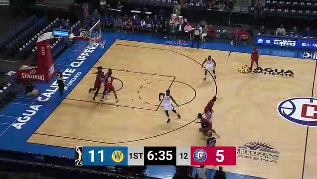 Two-Way Player Angel Delgado Drops 15 PTS & 19 REB In A.C. Clippers WIn