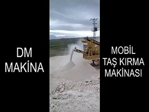 DM MAKİNA - MOBİL KONKASÖR TAŞ KIRMA MAKİNALARI